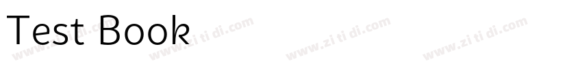 Test Book字体转换 Test Book字体转换
